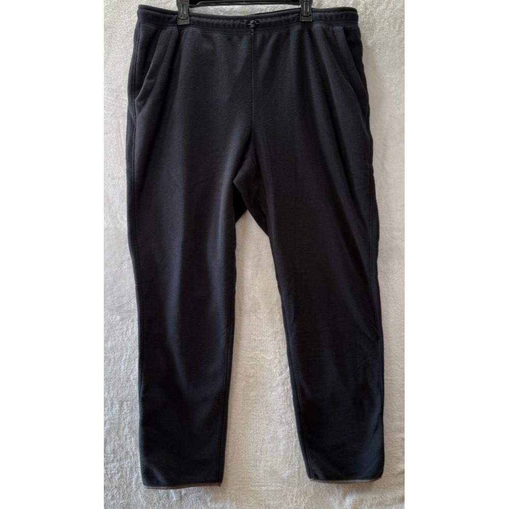 REI Co-op Trailmade Fleece Pants Womens 1X Black Recycled Polyester Drawcord NWT